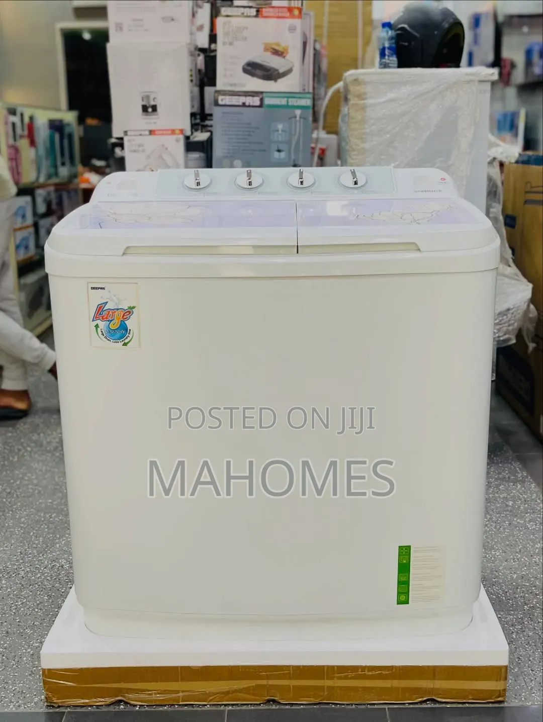 (Gswm6467n) Geepas Semi-Automatic Washing Machine
