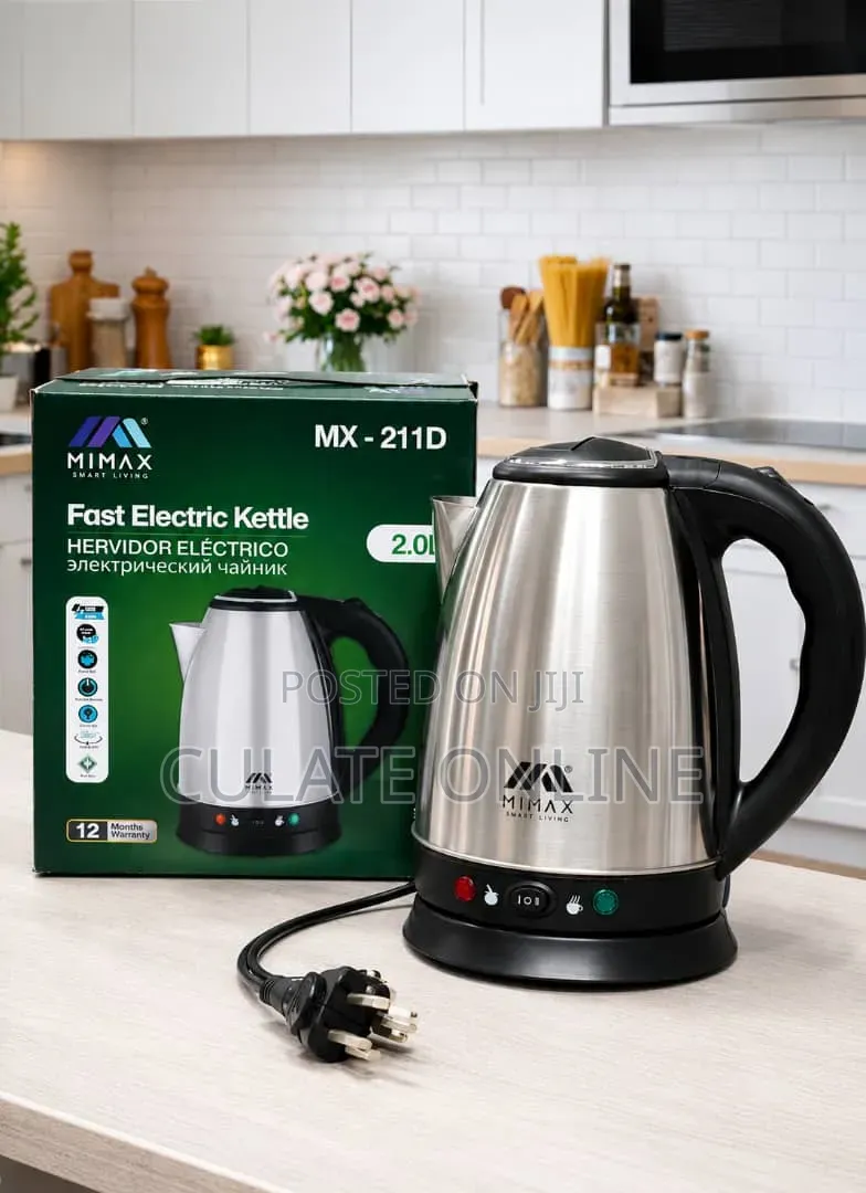 2ltrs Mimax Electric Kettle (Mx-211d)