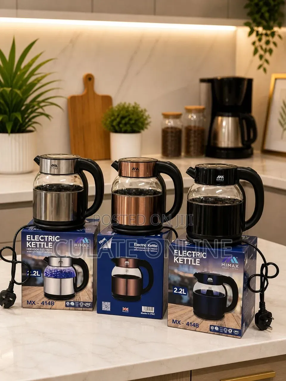 2.2ltrs Mimax Electric Water Kettle (Mx-4148)