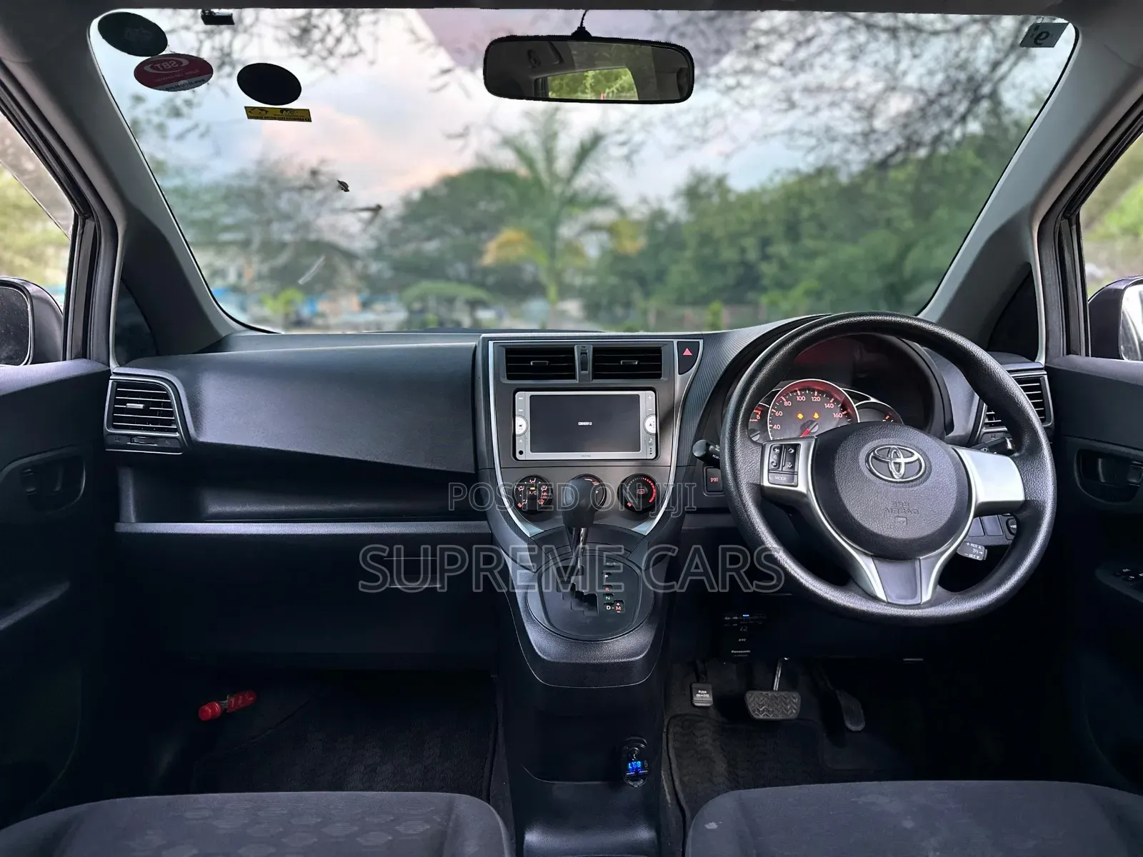 Toyota Ractis 2012 Black