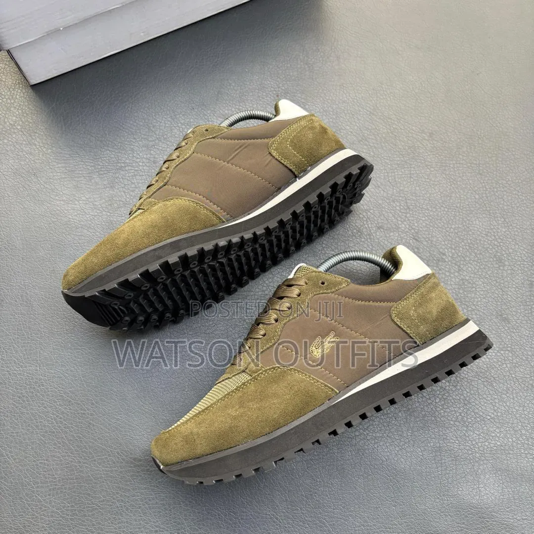 Men's Leather Sneakers or Sneaker Footwears or Raba Very Hot Lacoste