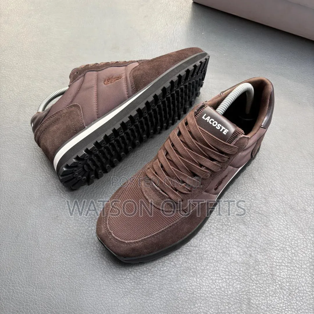 Men's Leather Sneakers or Sneaker Footwears or Raba Very Hot Lacoste