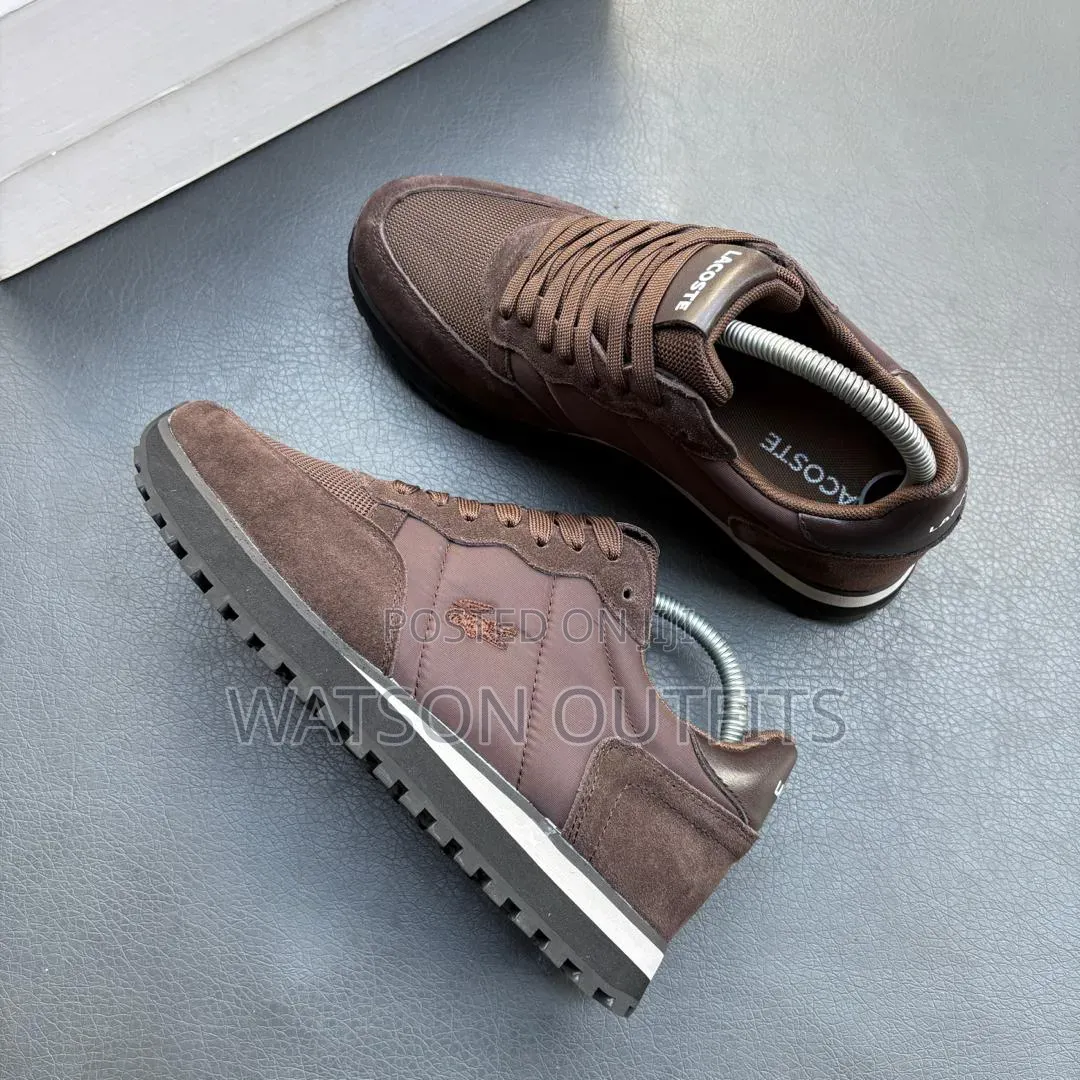 Men's Leather Sneakers or Sneaker Footwears or Raba Very Hot Lacoste