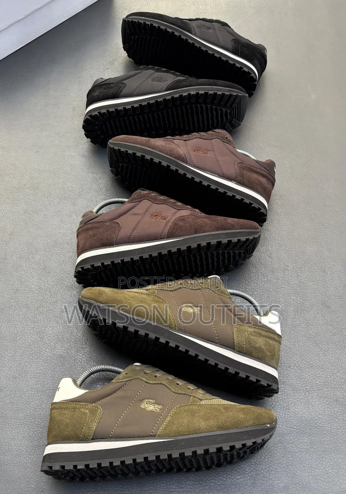 Men's Leather Sneakers or Sneaker Footwears or Raba Very Hot Lacoste