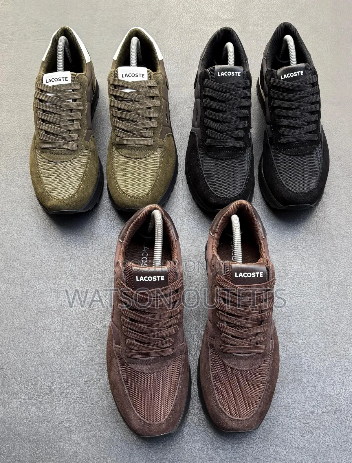 Men's Leather Sneakers or Sneaker Footwears or Raba Very Hot Lacoste