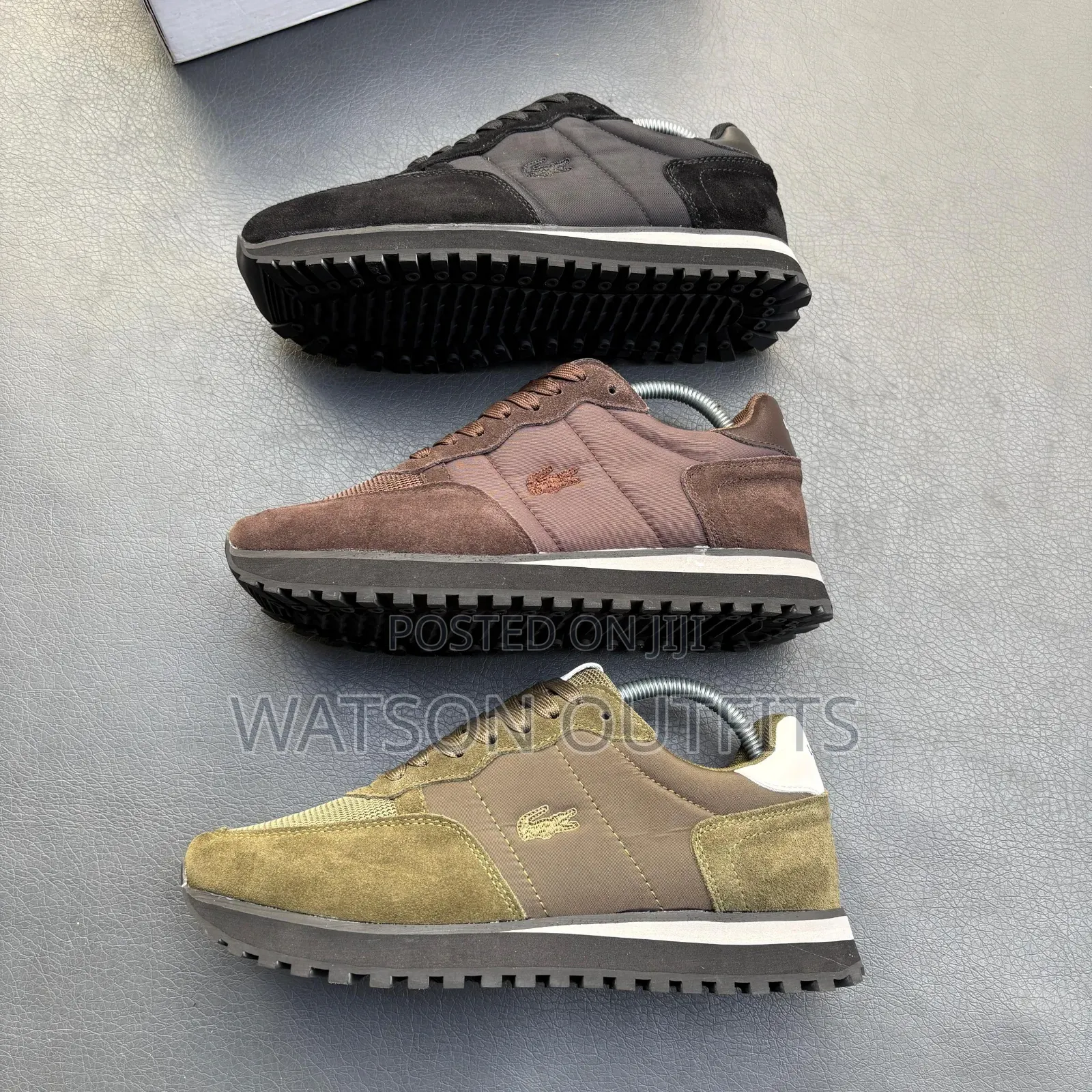 Men's Leather Sneakers or Sneaker Footwears or Raba Very Hot Lacoste