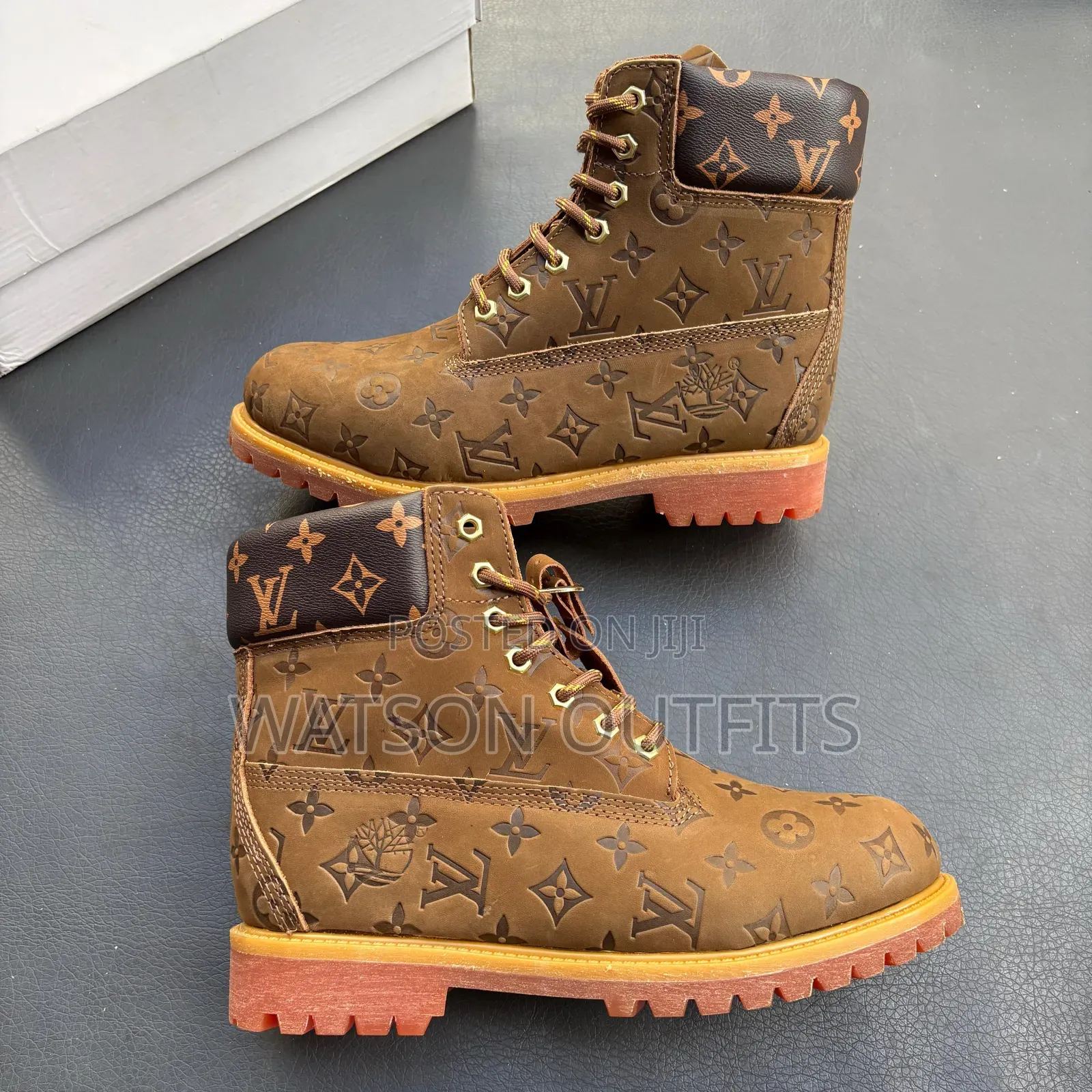 Men's Leather Boots or Boot Shoes or Buti Za Leather Materials Lv-Timz