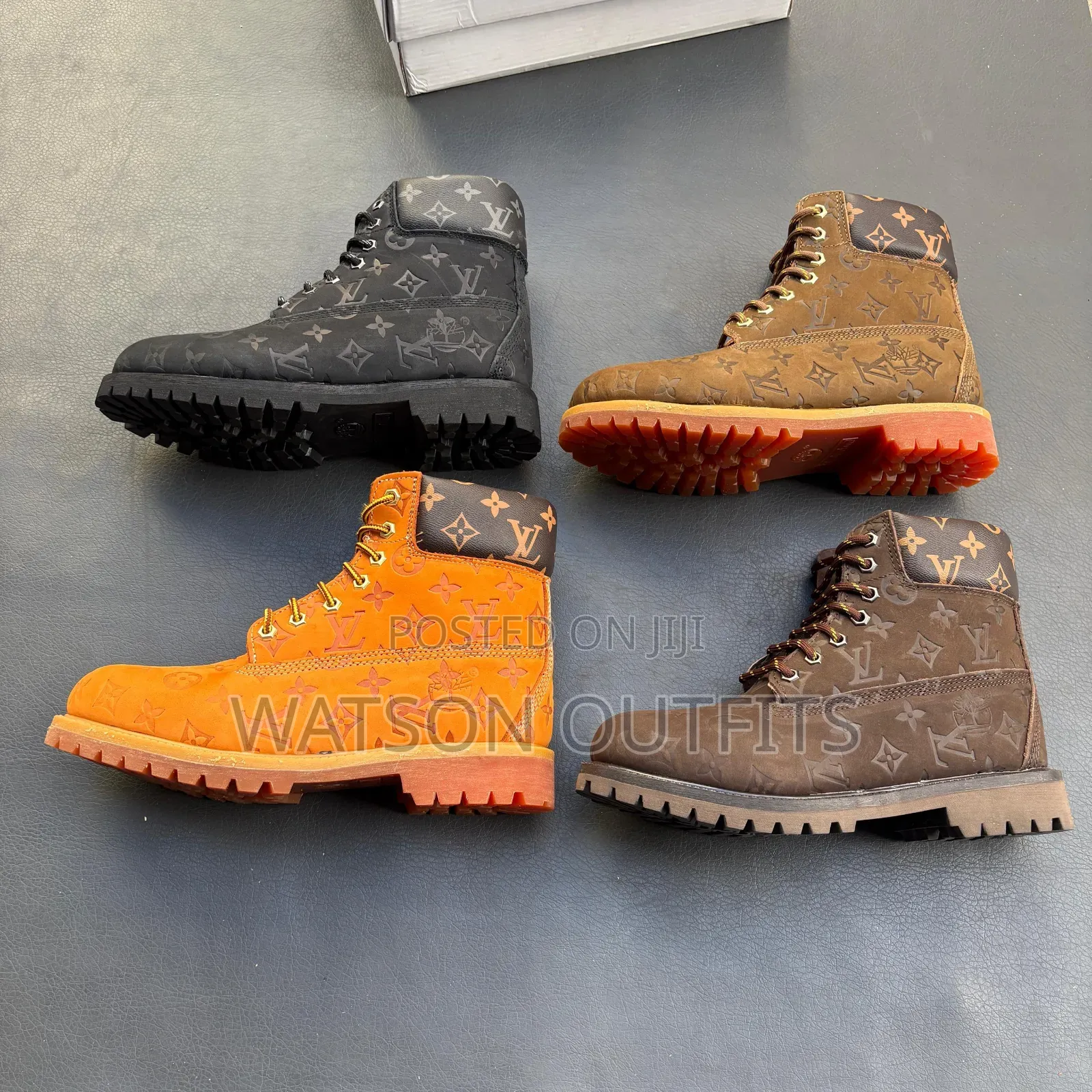 Men's Leather Boots or Boot Shoes or Buti Za Leather Materials Lv-Timz