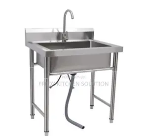 Description 0.6m Single Bowl Sink Material: Stainless Steel Single Dco