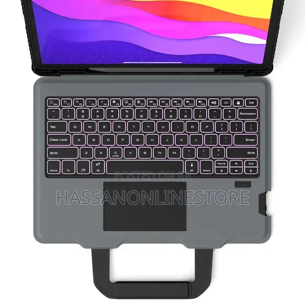 Nillkin Carry Go Portable Handle Backlit Keyboard Case (Black)