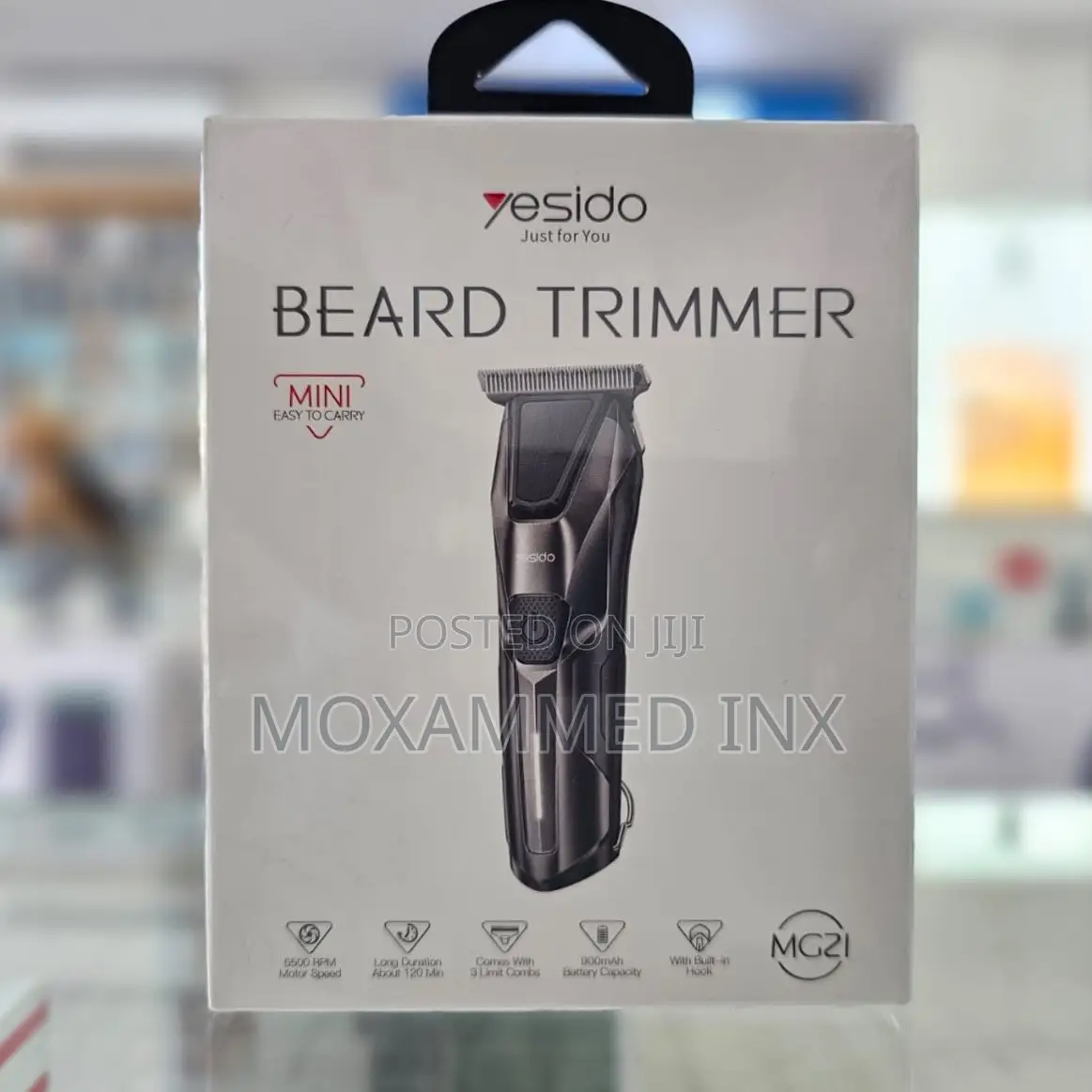Mg21 Yesido Beard Trimmer Mini Typec Rechargeable