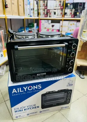 Ailyons Oven 48 Liters With Hot Plates
