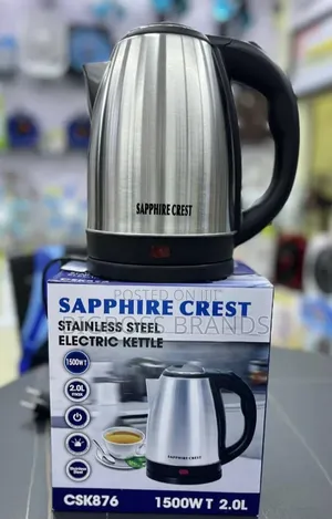Sapphire Crest Kettle 2 Liters Stainless Steel Material