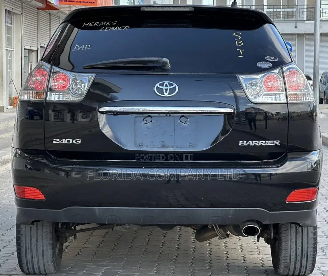 Toyota Harrier 2008 Black