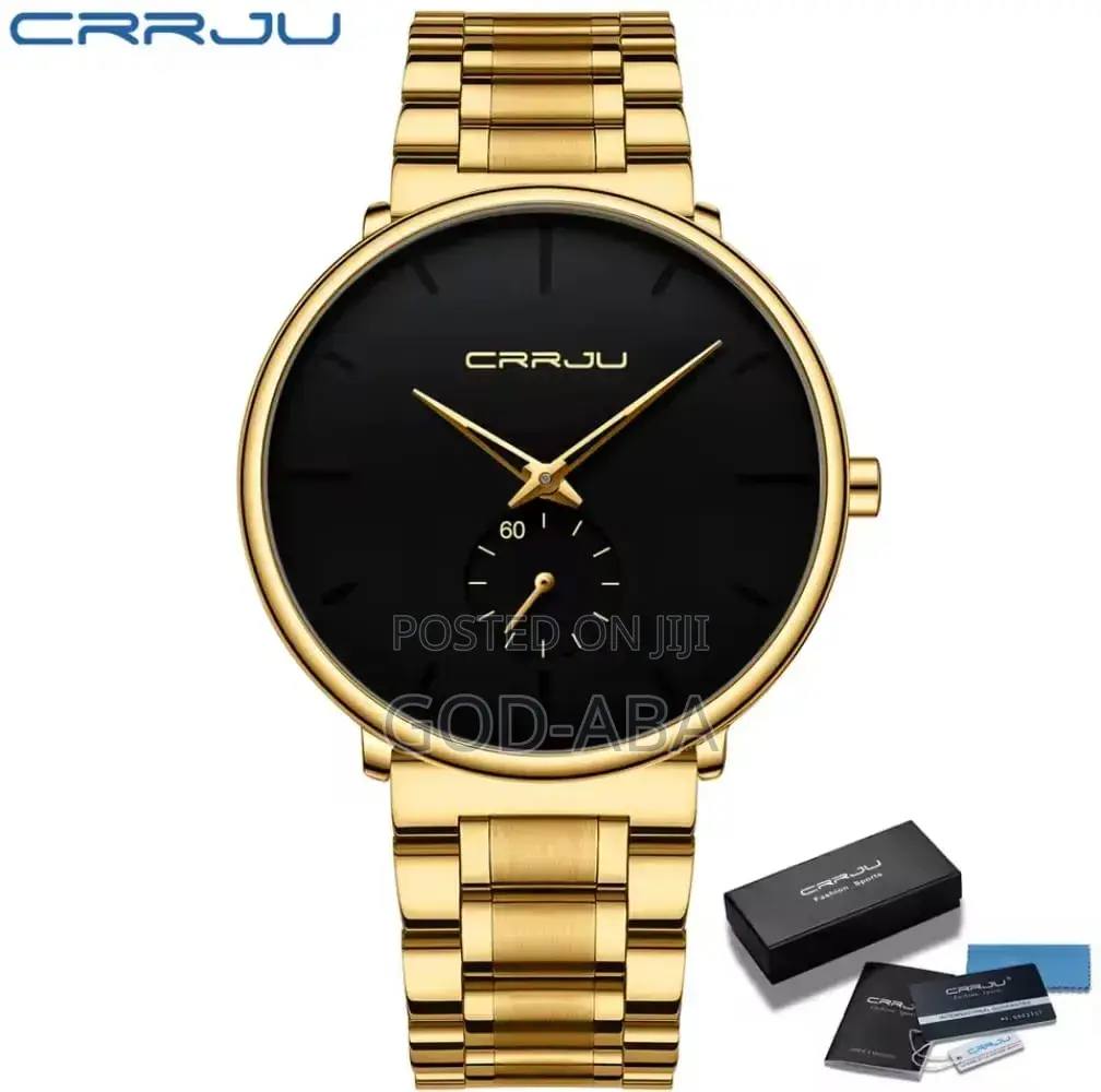 Crrju Mens Watches Fashion
