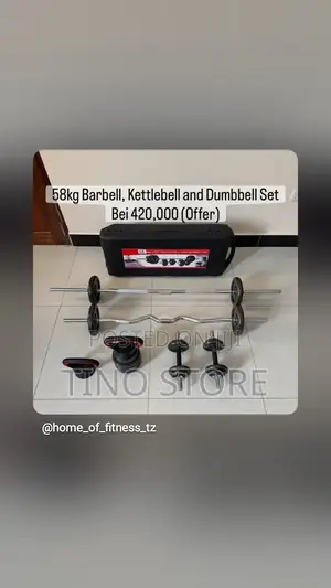58kg Dummbell Set