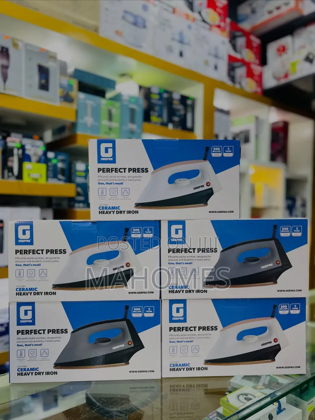 Geepas Ceramic Heavy Dry Iron