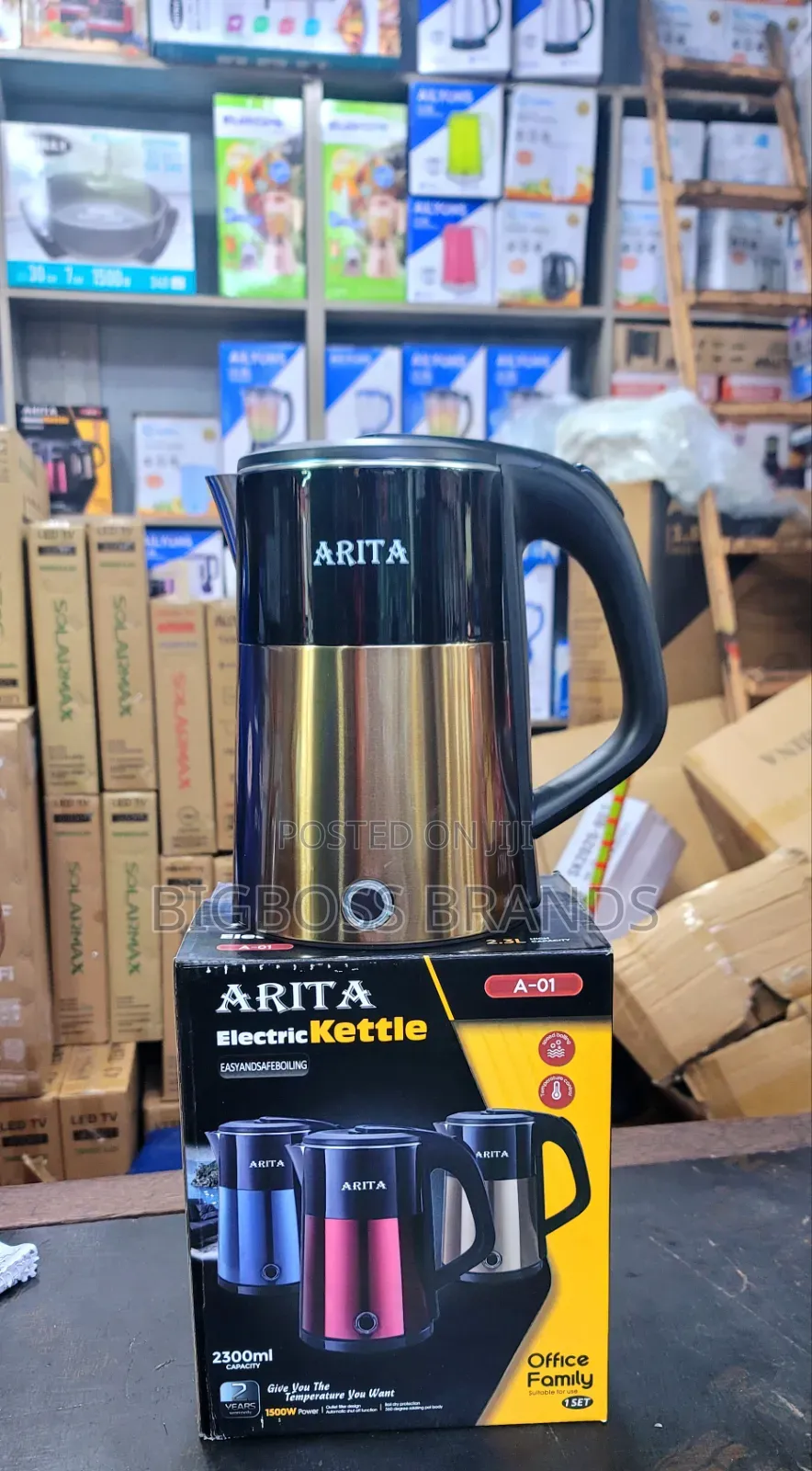 Arita [A-01] Electric Kettle 2 Liters 2.3 Liters