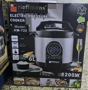 Hoffmans Digital Electric Pressure Cooker 6l 1200w