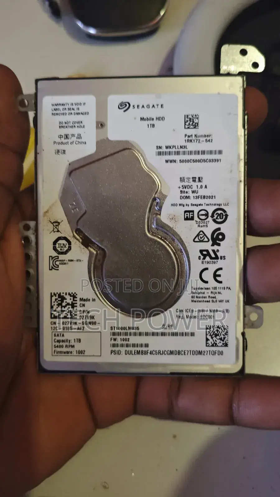 1tb Harddisk Seagates for Laptop External Use