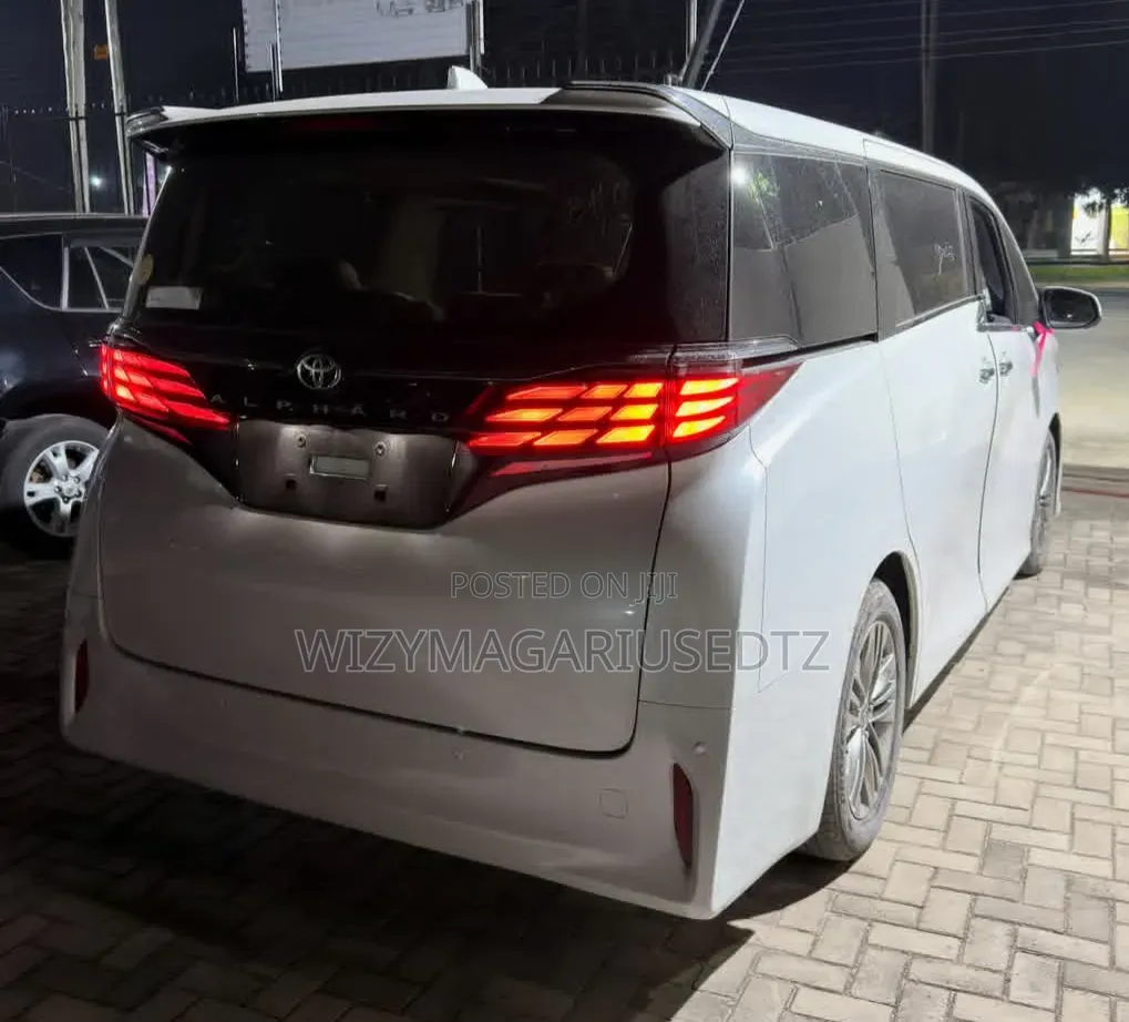 New Toyota Alphard 2024 White
