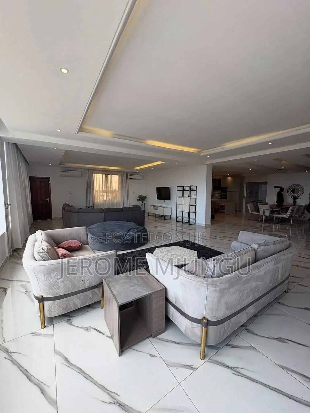 Furnished 3bdrm Apartment in Mikocheni for rent