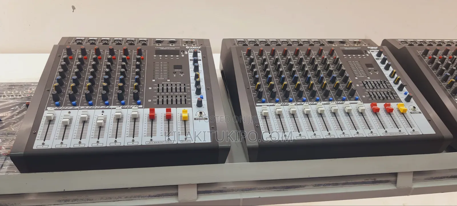 Powered Mixer 6 Channel All in One