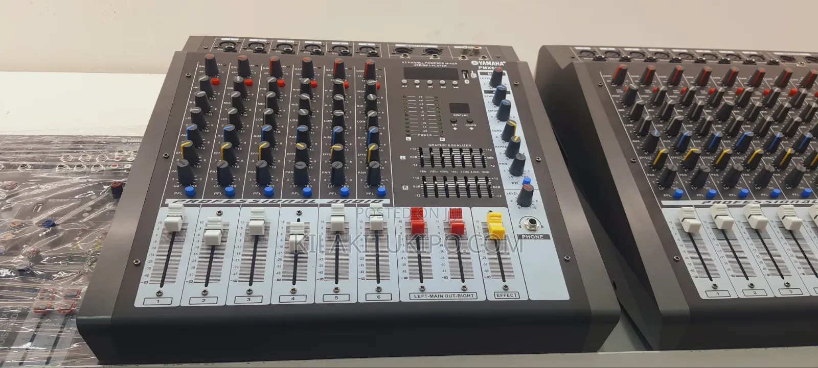 Powered Mixer 6 Channel All in One