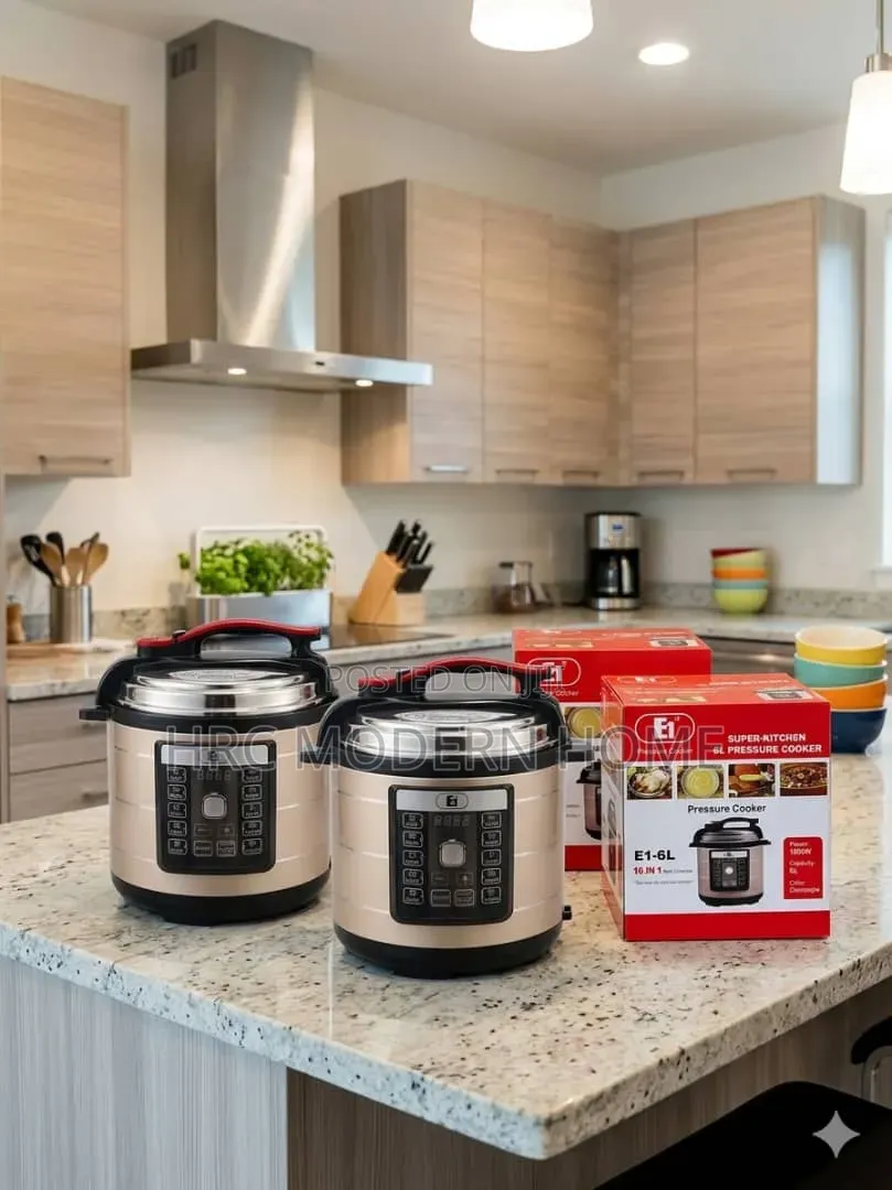 E1 Pressure-Mult Cooker 6l