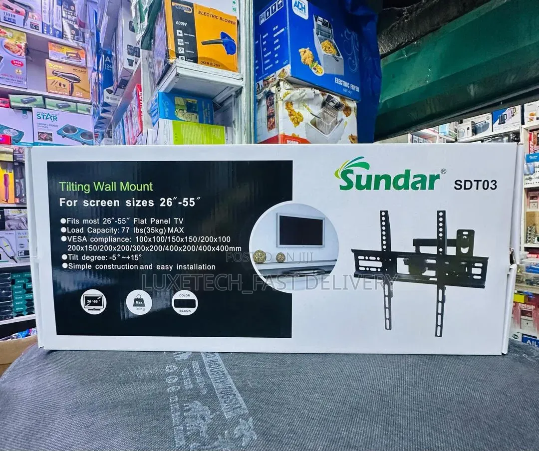 Sundar Tilting Wall Mount for 26" to 55" Flat-Panel TVS