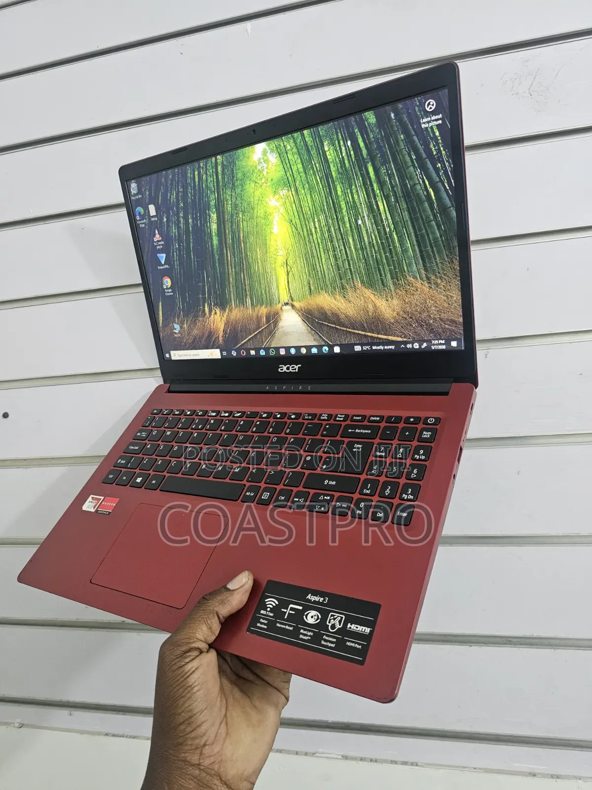 Laptop Acer Aspire 3 4GB AMD A4 SSD 140GB