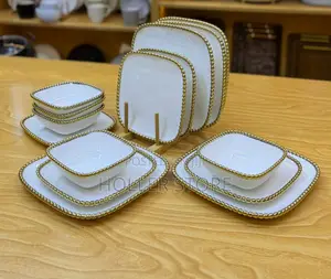 White Dinner Set ( 18 Pieces)