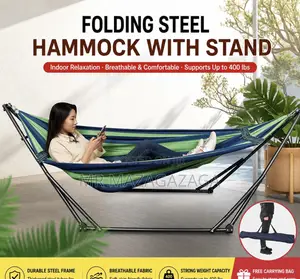 Folding Stand Camping Hammock, Outdoor Hammock,