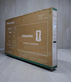 75-Inch Hisense A6 Series Uhd Smart Tv