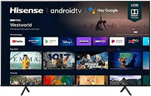 75-Inch Hisense A6 Series Uhd Smart Tv
