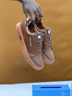 Men's Leather Shoes or Raba Hotly Made Za Tommy Hilfiger Brand