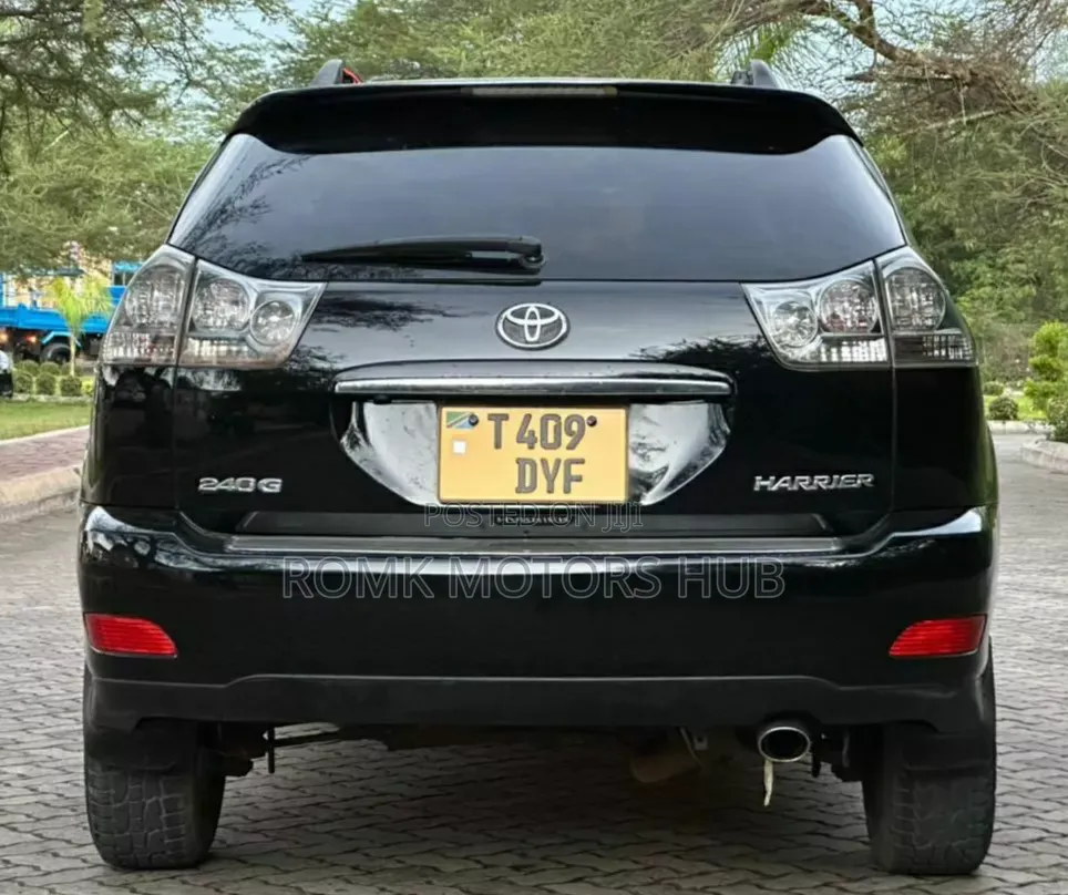 Toyota Harrier 2008 Black