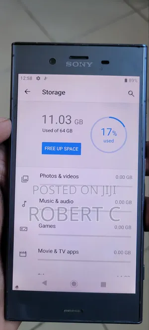 Sony Xperia XZ1 64 GB Blue