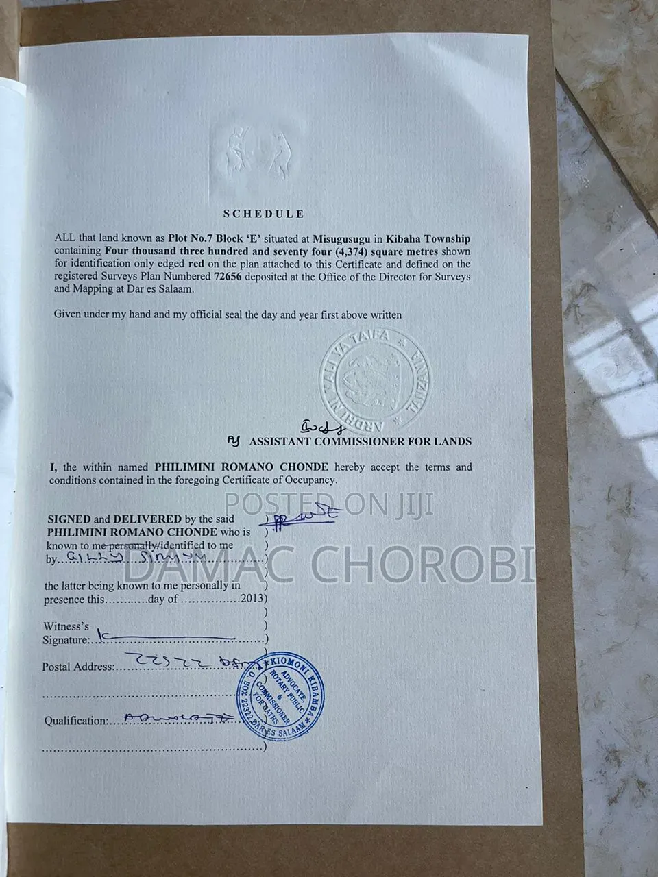 Maeneo Makubwa Ya Uwekezaji Viwanda Yanauzwa Industrial Plot