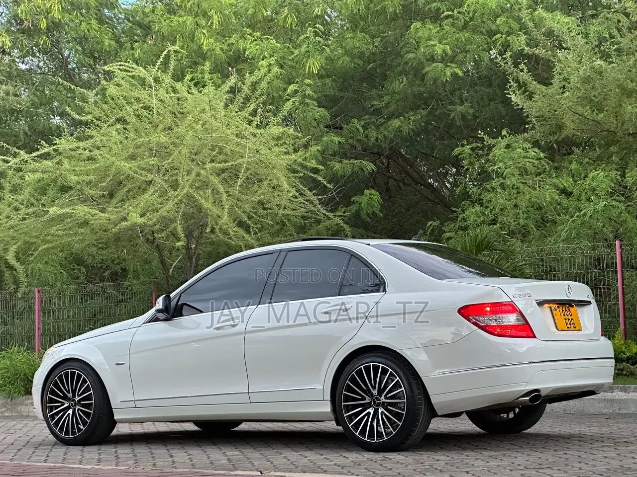 Mercedes-Benz C200 2008 White