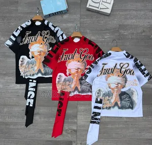 High-Quality Sports Printed Round Neck T-Shirts