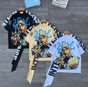 High-Quality Sports Printed Round Neck T-Shirts