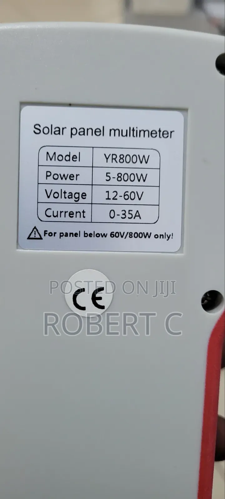 Solar Panel Mppt Meter 800w 60v
