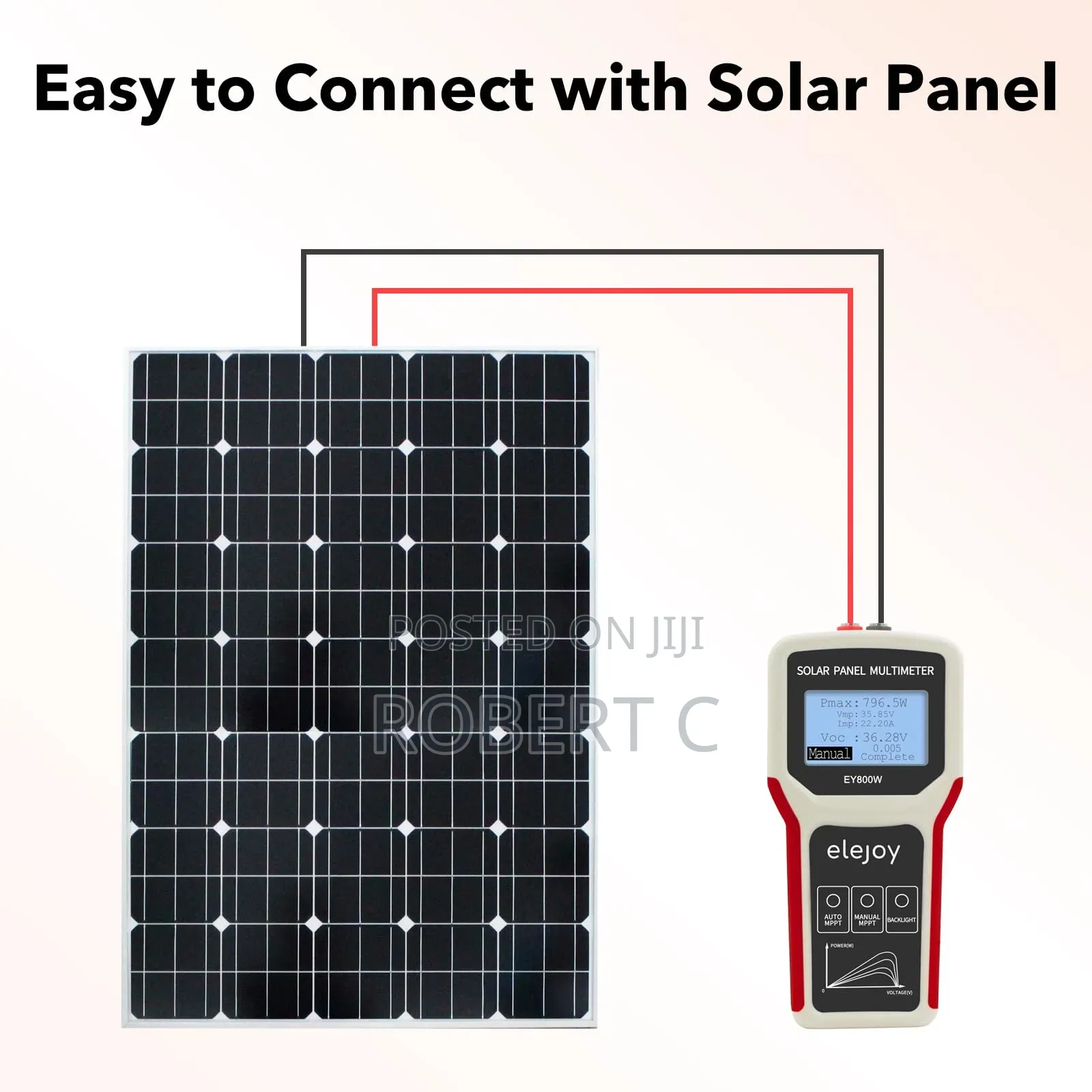 Solar Panel Mppt Meter 800w 60v