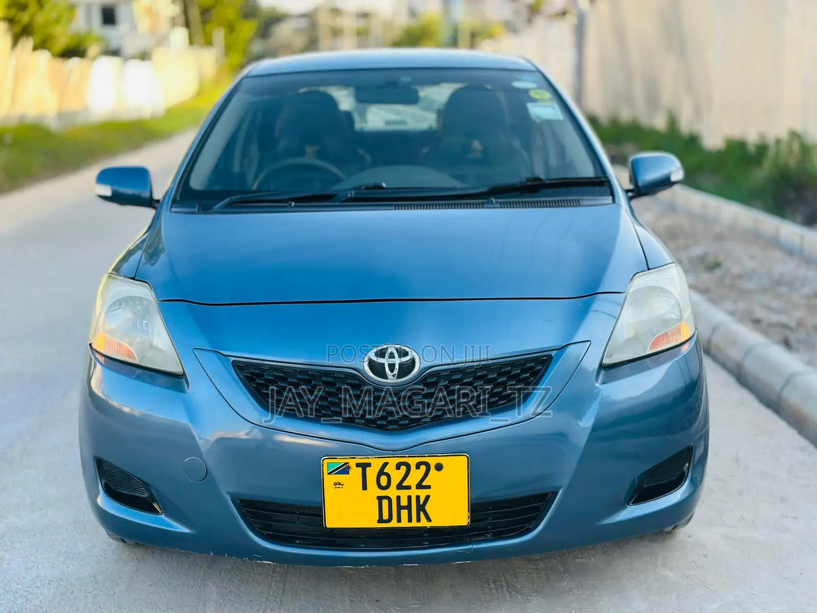 Toyota Belta 2007 Blue