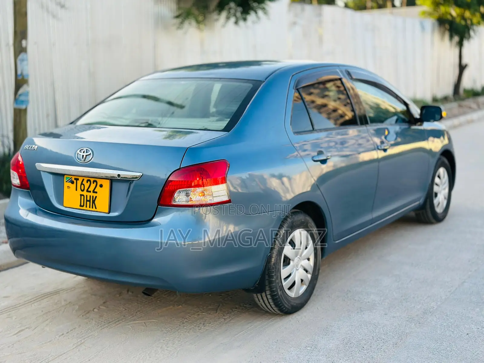 Toyota Belta 2007 Blue