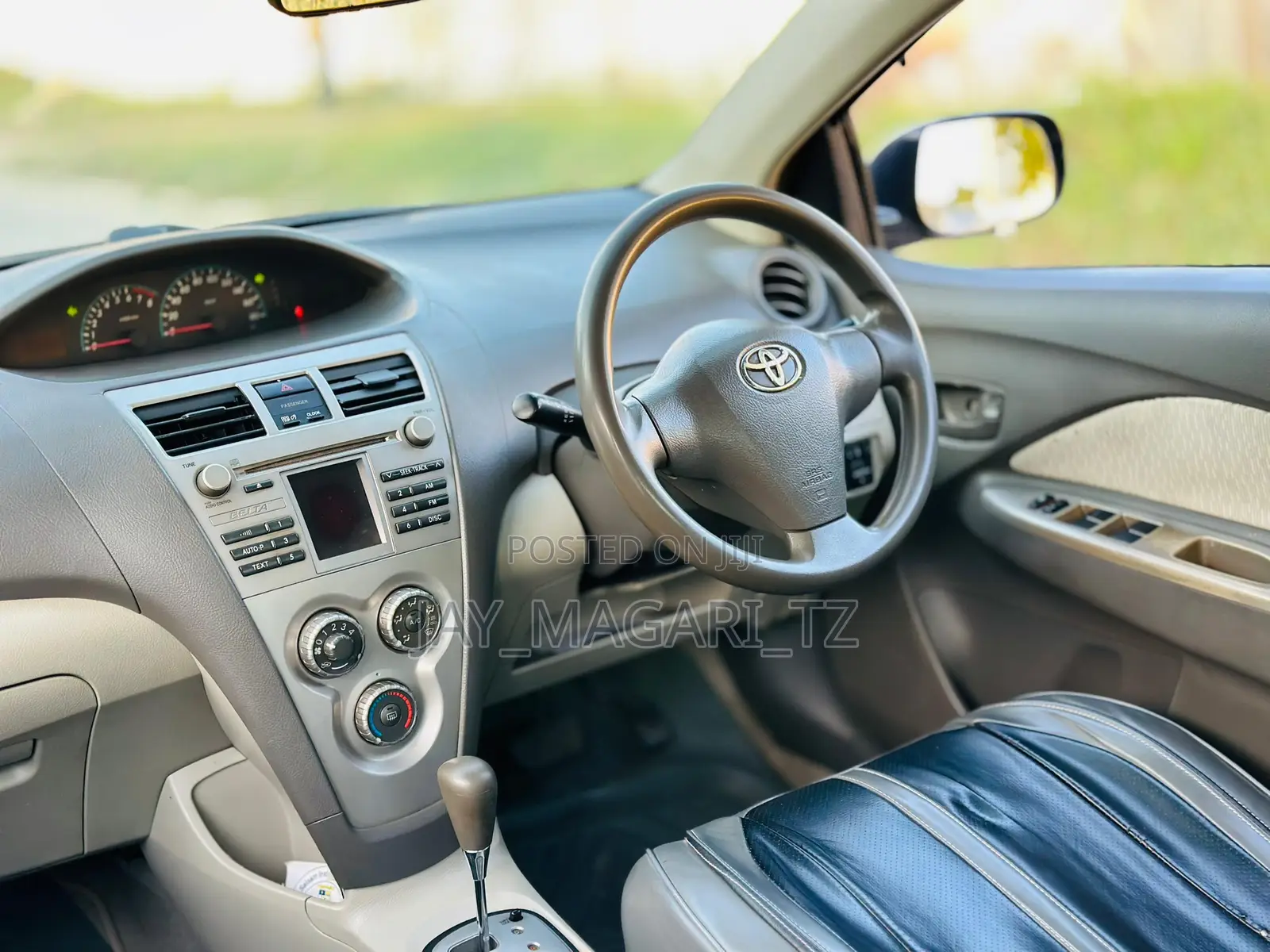 Toyota Belta 2007 Blue