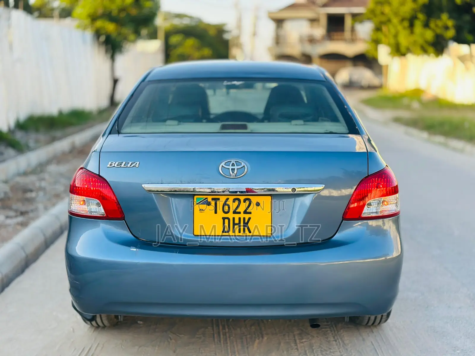 Toyota Belta 2007 Blue