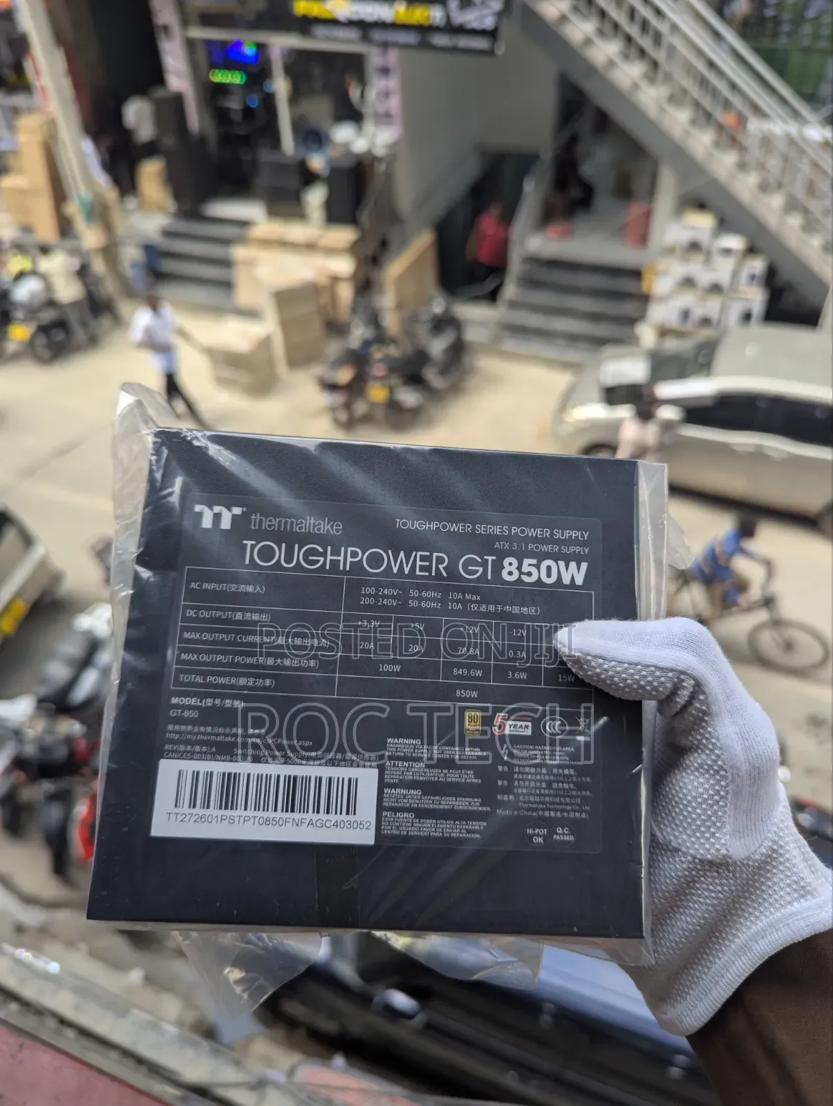 Thermatake Power Supply 850w