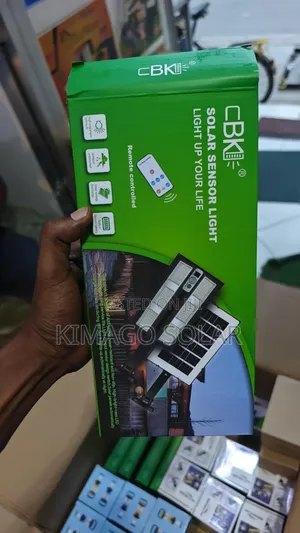 Taa Ya Usalama Ya Solar Motion Sensor With Remote